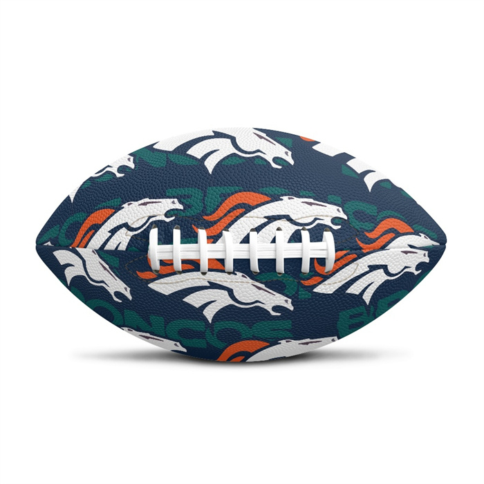 Denver Broncos Team Logo Mini Football(Pls check description for details)